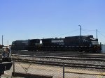 NS 9387 & 8663 across from the yard tower